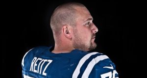 Indianapolis Colts player Joe Reitz